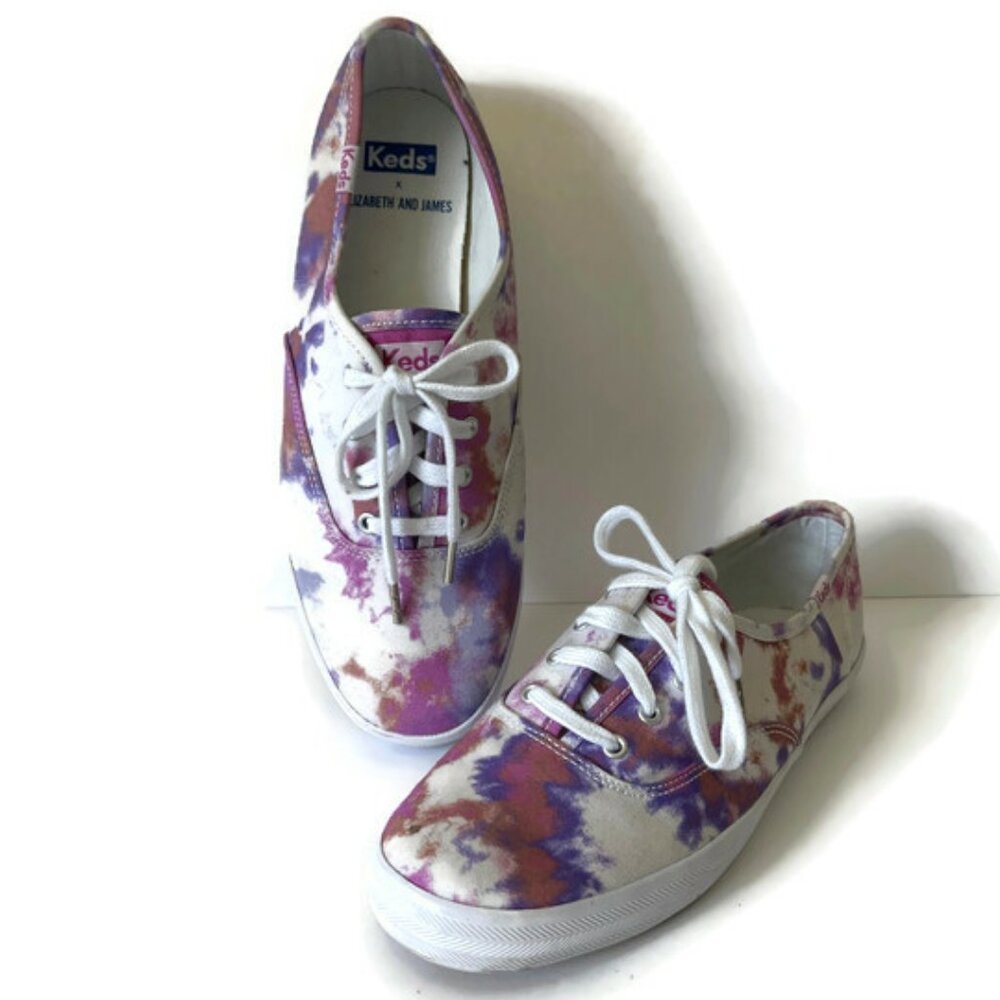 Keds + Elizabeth & James Tie Dye Women's Sneakers. Excellent new condition - Picture 1 of 8